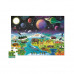Puzzle 48pcs "Em Cima e Em Baixo" - Terra e Espaço